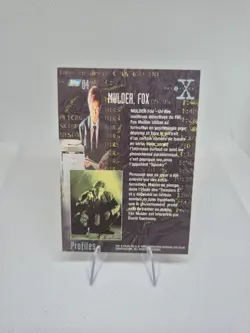11d The X-Files Season One 1995 Topps #04 Fox Mulder David Duchonny B3 - Image 2