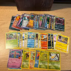 Pokemon TCG Approx. 400 Common Holo Card Bulk - Image 1