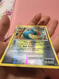 Pokemon TCG Snorlax Rising Rivals 33 Reverse Holo Rare - Image 5