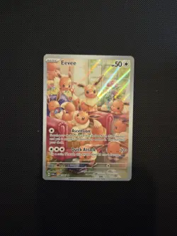 Pokemon Eevee TCG Twilight Masquerade Illustration Rare Card #188/167 Near mint - Image 1