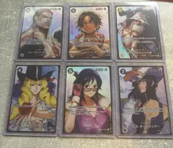 One Piece Card Game Japanese SPECIAL RARE BUNDLE - high quality proxy 6 SP CARDS - Image 1