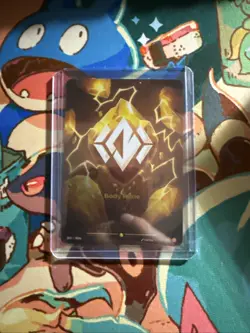 Riftbound TCG Spiritforged Body Rune R04a NM Foil Alt Art - Image 1