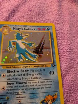 Pokemon TCG Gym Challenge Misty's Golduck 🌀✨ 12/132 & Psyduck 90/132 - Image 3
