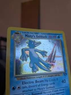 Pokemon TCG Gym Challenge Misty's Golduck 🌀✨ 12/132 & Psyduck 90/132 - Image 4