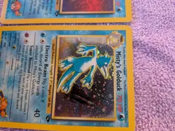 Pokemon TCG Gym Challenge Misty's Golduck 🌀✨ 12/132 & Psyduck 90/132 - Image 5