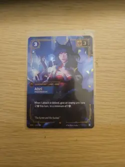 Ahri Inquisitive 119/298 OGN Riftbound Origins TCG - NM - Image 1