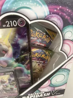 2x Pokemon Galarian Rapidash V Box - Cosmic Eclipse & Evolving Skies New Sealed - Image 3