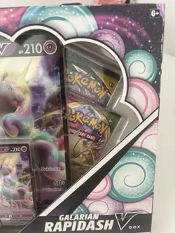 2x Pokemon Galarian Rapidash V Box - Cosmic Eclipse & Evolving Skies New Sealed - Image 4