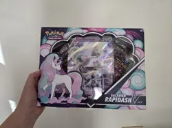 Pokemon Galarian Rapidash V Box 2021 Sealed - Image 1