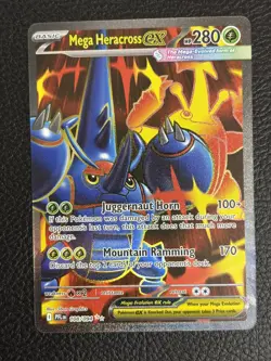 Mega Heracross ex - 108/094 - Ultra Rare - Phantasmal Flames - Pokemon TCG NM - Image 1