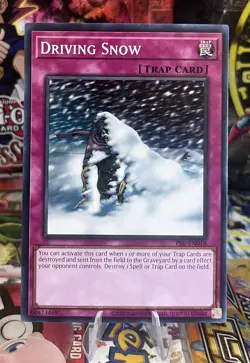 Yugioh! Driving Snow - PSV-EN018 - Common - Unlimited 25th Anniversary NM - Image 1