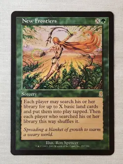 NM New Frontiers Odyssey Mtg Magic the Gathering - Image 1