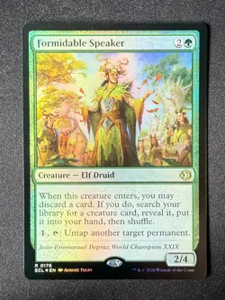 Formidable Speaker - Lorwyn Eclipsed | PROMO FOIL (MTG) NM - Image 1