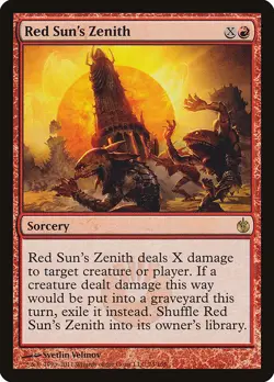 [MTG] Red Sun's Zenith (074) (MBS) NM - Image 1