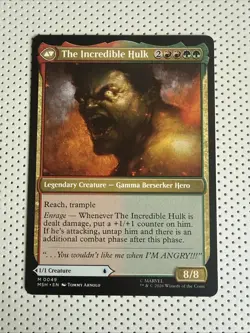 Magic The Gathering Marvel The Incredible Hulk/ Bruce Banner Mythic 0049 - Image 1