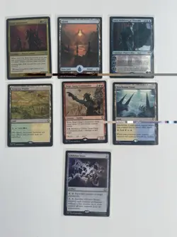 Magic The Gathering - Lot Of 44 Cards - (1 Full Art, 5 Rares, 1 Holo Foil) - Image 1