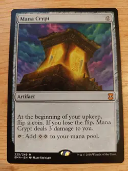 Mana Crypt - 225/249 (Eternal Masters) - Heavily Played HP - Mythic - Image 1
