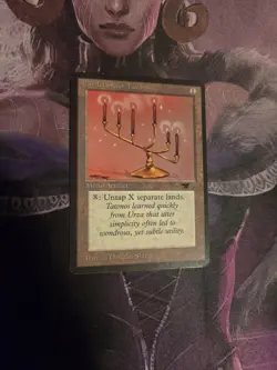 Magic the Gathering Candelabra of Tawnos Antiquities VG/MP Condition - Image 1