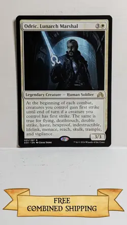 3x Odric, Lunarch Marshal Shadows over Innistrad Regular - Image 4