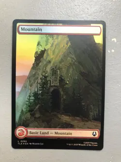 Mtg Carte Magic Avatar Last Airbender Mountain Avatar Borderless 295 FOIL Eng NM - Image 1