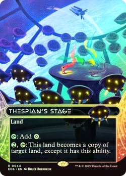 MTG - Thespian's Stage - Foil - Stellar Sights - Edge of Eternities - Magic - Image 1