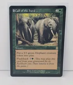 Call of the Herd - Magic The Gathering MTG - Odyssey! - Image 1