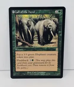 Call of the Herd - Magic The Gathering MTG - Odyssey! - Image 2