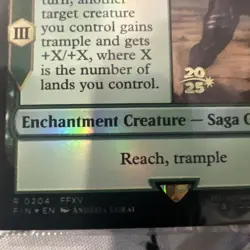 Summon: Titan FIN #0204 Foil 2025 Promo SEALED - Image 3