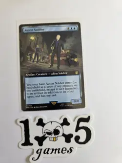 Auton Soldier (Extended Art) Universes Beyond: Doctor Who Reg NM Pack Fresh!! - Image 1