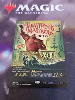 Mtg. The Meathook Massacre. Foil Poster Showcase. Innistrad Remastered. PF - Image 1