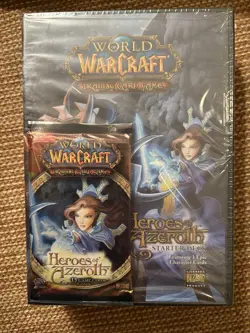 World of Warcraft Heroes of Azeroth (Sealed, 2006 Original Mint Box) - Image 1