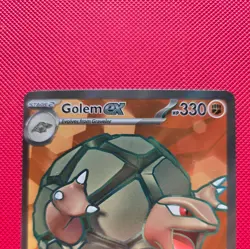 Pokemon Golem EX TCG Scarlet & Violet Holo Ultra Card 189/165 - Image 2