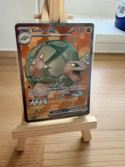 Pokemon Golem EX TCG Scarlet & Violet Holo Ultra Card 189/165 - Image 1