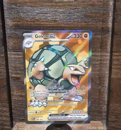 Pokemon Golem EX TCG Scarlet & Violet Holo Ultra Card 189/165 - Image 1