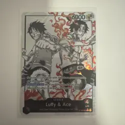 ONE PIECE Luffy & Ace (Parallel) ST30-001 Starter Deck EX: Luffy & Ace Foil - Image 1