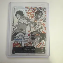 ONE PIECE Luffy & Ace (Parallel) ST30-001 Starter Deck EX: Luffy & Ace Foil - Image 1