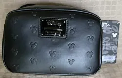Loungefly Disney Exclusive Mickey Minnie Mouse Figural Cosmetic Hard Tag Bag NWT - Image 1