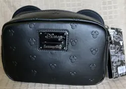 Loungefly Disney Exclusive Mickey Minnie Mouse Figural Cosmetic Hard Tag Bag NWT - Image 2