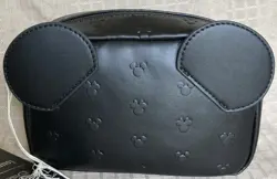 Loungefly Disney Exclusive Mickey Minnie Mouse Figural Cosmetic Hard Tag Bag NWT - Image 4
