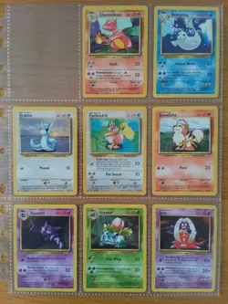 Pokemon BASE SET Near Complete Set Of Uncommon Cards 26/32 (6 Missing) - Image 1