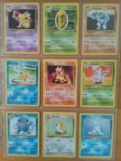 Pokemon BASE SET Near Complete Set Of Uncommon Cards 26/32 (6 Missing) - Image 3