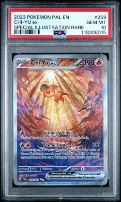 PSA 10 Chi-yu ex 259/193 SIR Paldea Evolved PAL Pokemon Card - Image 1