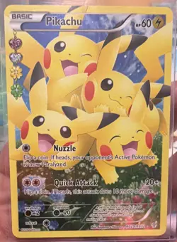 Pokemon TCG Pikachu RC29/RC32 Generations Radiant Collection UR Holo Full Art - Image 1