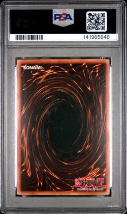 2003 YU-GI-OH! LON-LABYRINTH OF NIGHTMARE 1ST EDITION #000 GEMINI ELF PSA 9 - Image 2