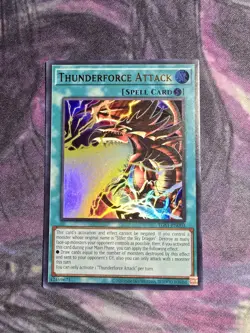 Thunderforce Attack EGS1-EN003 Egyptian God Deck: Slifer the Sky Dragon... - Image 1