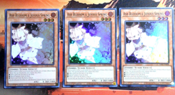 YuGiOh! 3x Ash Blossom & Joyous Spring RA01-EN008 1st Edition NM SUR Playset - Image 1