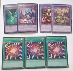 3x Super Polymerization Ultra + 1x Mudragon, Garura, Starving Venom Yugioh Mint - Image 1