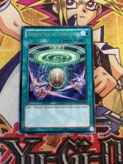 Hieratic Seal of Convocation gaov-en056 Unltd Ed (NM) Rare Yu-Gi-Oh! - Image 1
