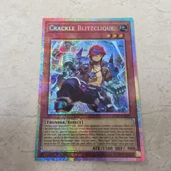 Crackle Blitzclique 1st Edition Starlight Rare CORI-EN012 Yu-Gi-Oh! - Image 1