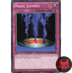 Yugioh Magic Jammer YS14-EN039 Common 1st Edition LP - Image 1